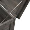 vidaXL Garden Storage Box Anthracite 50x49x56.5 cm Solid Wood Fir