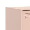 vidaXL TV Cabinets 2 pcs Pink 67x39x44 cm Steel