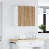 vidaXL Kitchen Wall Cabinet Lyon&nbsp;Artisan Oak&nbsp;60x31x60 cm Engineered Wood