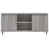 vidaXL TV Cabinet Grey Sonoma 104x35x50 cm Engineered Wood