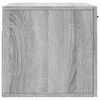 vidaXL Wall Cabinet Grey Sonoma 60x36.5x35 cm Engineered Wood
