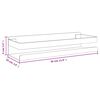 vidaXL Shower Shelf 30x10x6 cm Brushed 304 Stainless Steel