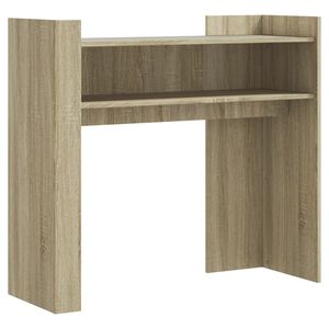 vidaXL Console Table Sonoma Oak 100x35x90 cm Engineered Wood