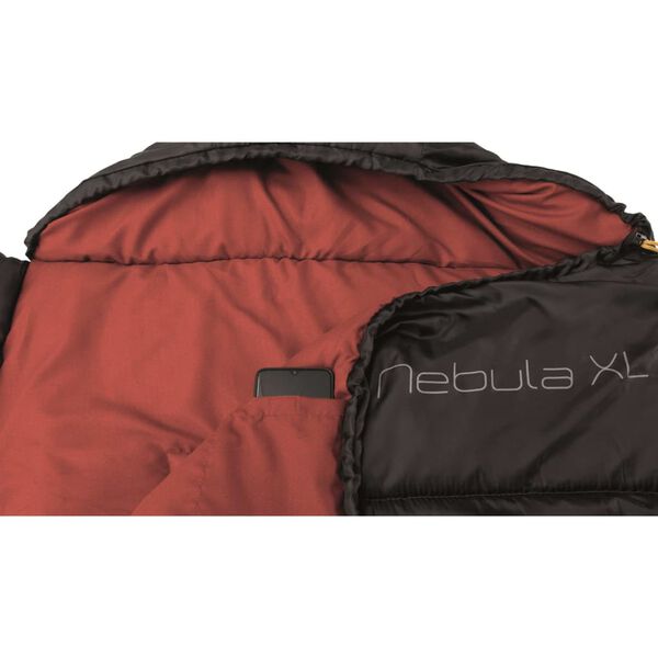 Easy Camp Sleeping Bag Nebula XL Black and Red