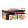 vidaXL TV Cabinet Multicolour 60 x 30 x 24 cm Solid Mango wood