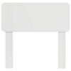vidaXL Headboard Gloss White 75 cm Engineered wood