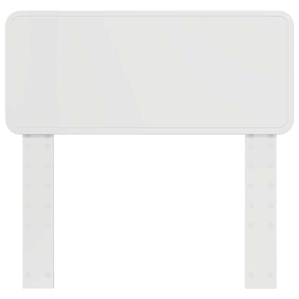 vidaXL Headboard Gloss White 75 cm Engineered wood