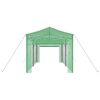 vidaXL Greenhouse with Roof Green 290 x 580 x 315 cm Steel