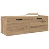 vidaXL Wall-Mounted Cabinet Artisan Oak 100 x 36.5 x 35 cm