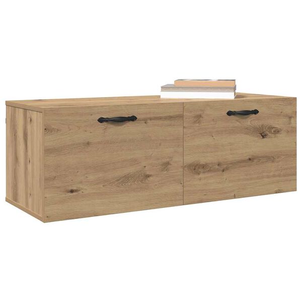 vidaXL Wall-Mounted Cabinet Artisan Oak 100 x 36.5 x 35 cm