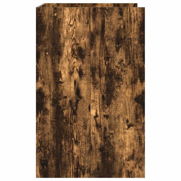 vidaXL Wash Machine Cabinet with Storage Smoked Oak 67.5 x 62 x 97 cm