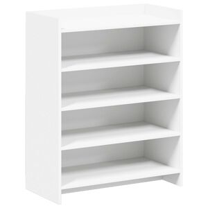 vidaXL Shoe Cabinet White 73.5 x 36 x 92 cm Engineered Wood