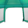 vidaXL Pool Tent with Removable Fly & Mesh Walls Sea Green 512x458 cm