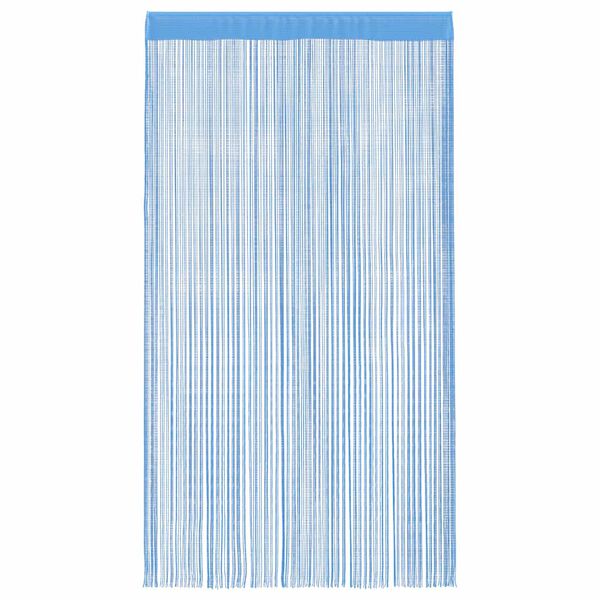 vidaXL String Curtains 2 pcs Light Blue 140x250 cm