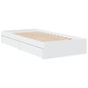 vidaXL Bed Frame with Drawers without Mattress White 90x200 cm