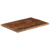 vidaXL Table Top 70x50x2.5 cm Rectangular Solid Wood Reclaimed