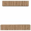 vidaXL TV Cabinet Set Wall-mounted 5 pcs Artisan Oak Engineered Wood
