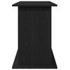 vidaXL Aquarium Stand Black Oak 121x41x58 cm Engineered Wood