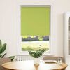 vidaXL Roller Blind Blackout Leaves Green 75x175 cm Fabric Width 70.7 cm Polyester