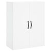 vidaXL Wall Mounted Cabinet White 69,5x34x90 cm Engineered Wood