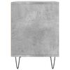 vidaXL Bedside Cabinets 2 pcs Concrete Grey 40x35x50 cm Engineered Wood