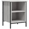 vidaXL Shoe Cabinet Grey Sonoma 38x35x50 cm Engineered Wood