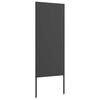 vidaXL Garden Privacy Screen Black 50 x 140 cm Cold-rolled steel