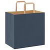 vidaXL Paper Bags 50 pcs with Handles Blue 26x17x25 cm