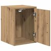 vidaXL Garage Wall Cabinet Artisan Oak Engineered Wood