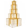 vidaXL Christmas LED Gift Box Stack 250 LEDs Warm White