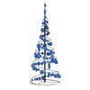 vidaXL LED Christmas Tree with Baubles 80 LEDs Warm White 120 cm