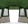vidaXL Tailgate Tent for Caravan Rectangular Green 352 x 250 x 240 cm