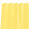 vidaXL Voile Curtains with Rod Pockets 2 pcs Yellow