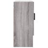 vidaXL Wall Cabinet Grey Sonoma 60x31x70 cm Engineered Wood