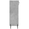 vidaXL Shoe Cabinet Concrete Grey 30x35x105 cm Engineered Wood