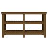 vidaXL Work Bench Honey Brown 142.5x50x80 cm Solid Wood Pine