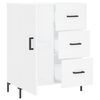 vidaXL Sideboard White 69.5x34x90 cm Engineered Wood