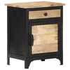 vidaXL Bedside Cabinet 40x30x50 cm Solid Mango Wood