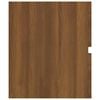 vidaXL Sink Cabinet Brown Oak 100x38.5x45 cm Engineered Wood