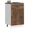 vidaXL Kitchen Base Cabinet&nbsp;Porto Smoked Oak Engineered Wood