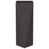 vidaXL Planter Black 30 x 30 x 75 cm Steel