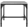 vidaXL Side Table Grey Sonoma 40x40x35 cm Engineered Wood