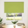 vidaXL Roller Blind Blackout Leaves Green 135x130 cm Fabric Width 131.6 cm Polyester