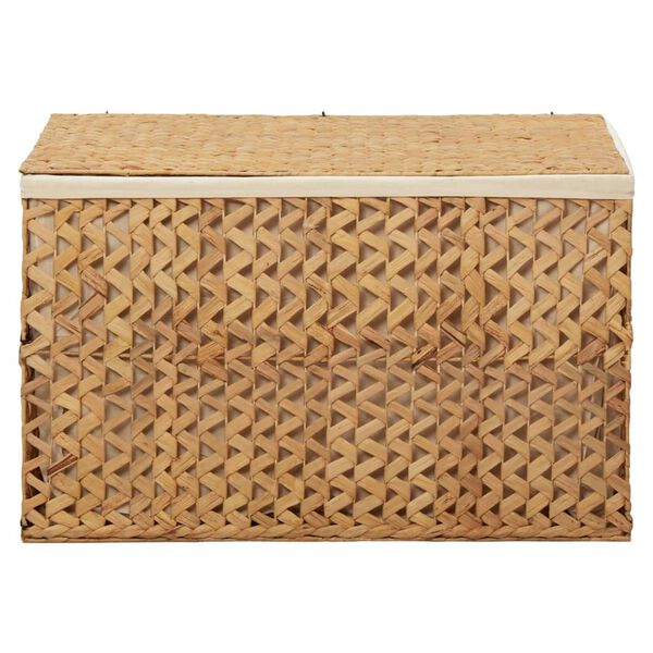 vidaXL Laundry Basket 82x42.5x52.5 cm Water Hyacinth