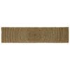 vidaXL Area Rug Black 60 x 250 cm Jute