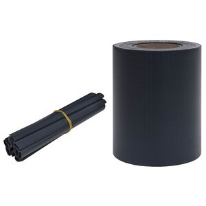 vidaXL Privacy Strip PVC 35x0.19 m Matte Dark Grey