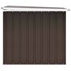 vidaXL Garden Storage Box Brown 149x99x93 cm
