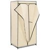 vidaXL Wardrobes 2 pcs Cream 75x50x160 cm