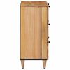 vidaXL Sideboard Natural 60 x 33 x 75 cm Solid Mango Wood