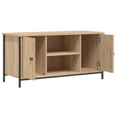 vidaXL TV Cabinet Sonoma Oak 100x40x50 cm Engineered Wood